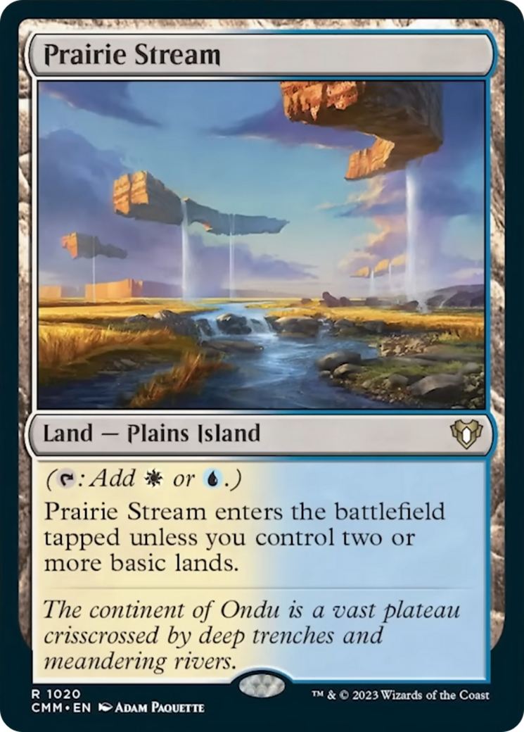 Prairie Stream [Commander Masters] | Odin's Place