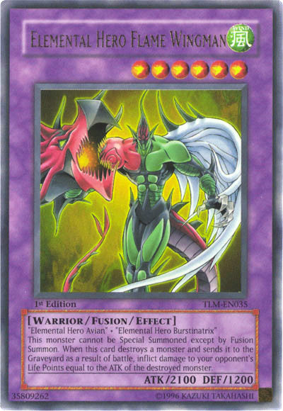 Elemental Hero Flame Wingman [TLM-EN035] Ultra Rare | Odin's Place