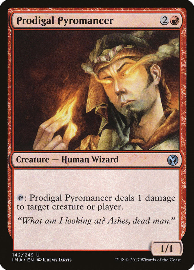Prodigal Pyromancer (142) [Iconic Masters] | Odin's Place