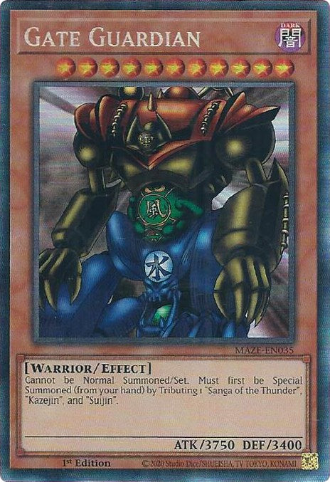 Gate Guardian [MAZE-EN035] Collector's Rare | Odin's Place