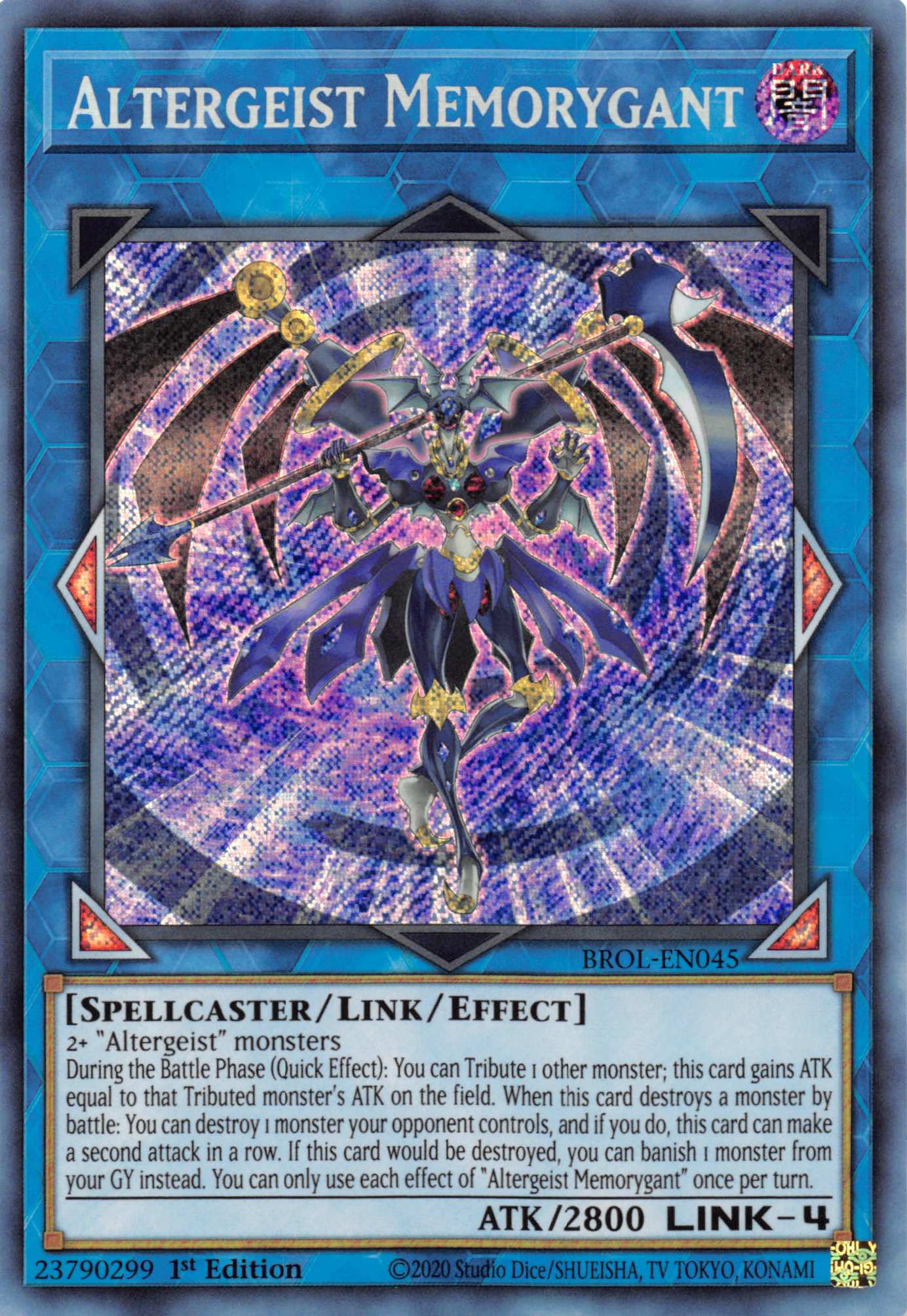 Altergeist Memorygant [BROL-EN045] Secret Rare | Odin's Place