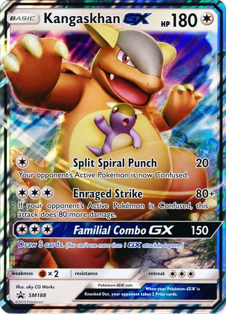Kangaskhan GX (SM188) (Jumbo Card) [Sun & Moon: Black Star Promos] | Odin's Place