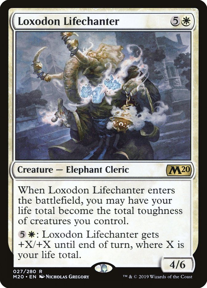 Loxodon Lifechanter [Core Set 2020] | Odin's Place