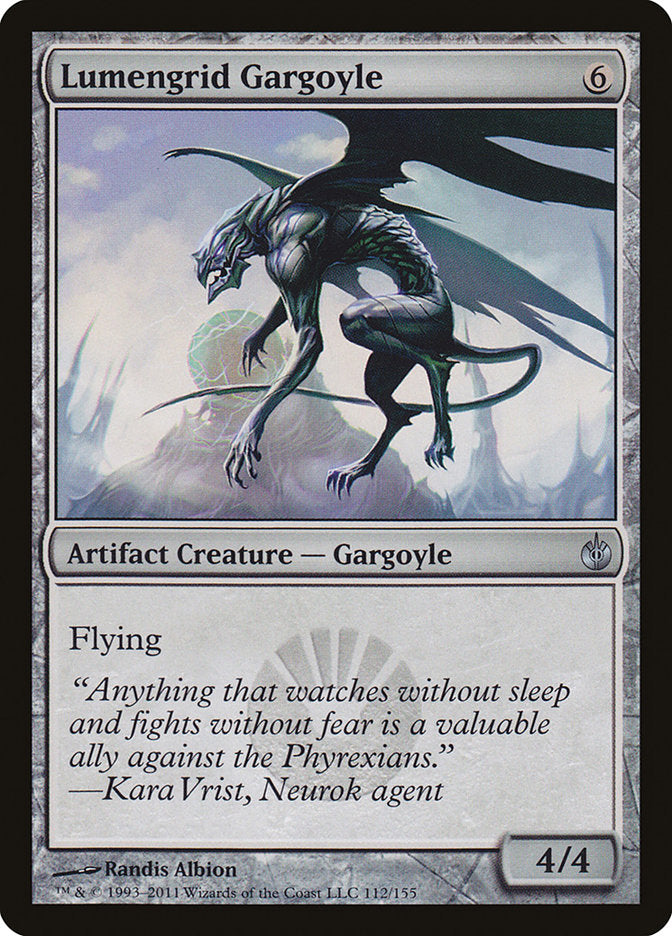 Lumengrid Gargoyle (112) [Mirrodin Besieged] | Odin's Place