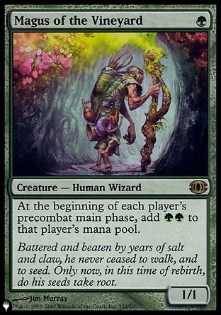 Magus of the Vineyard [The List] | Odin's Place
