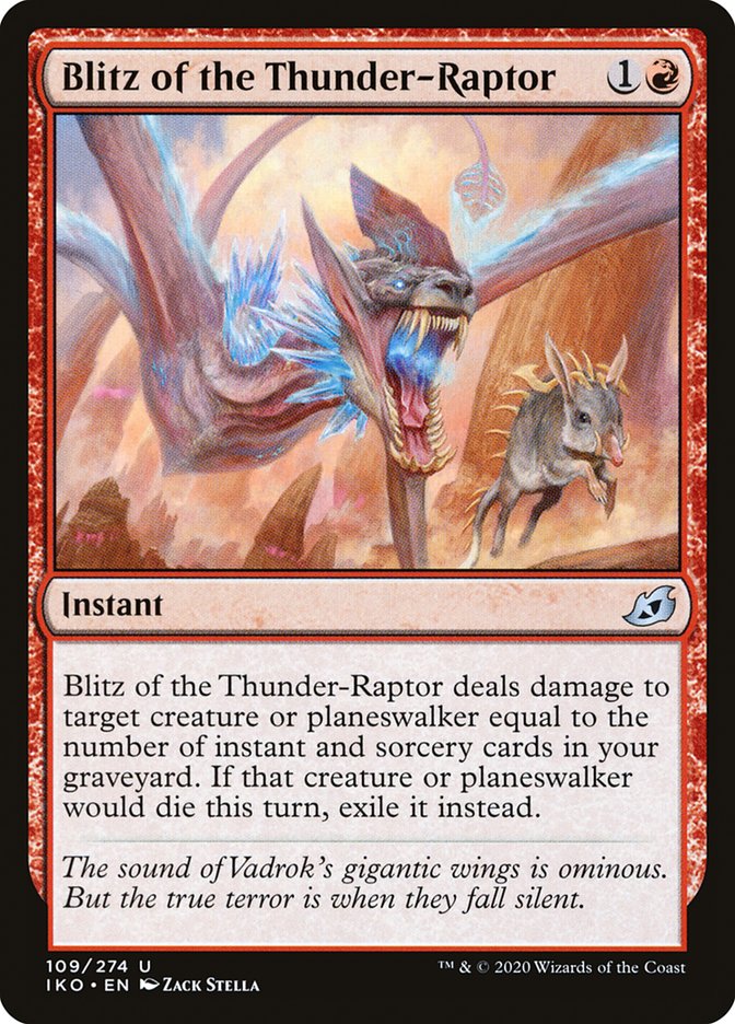 Blitz of the Thunder-Raptor [Ikoria: Lair of Behemoths] | Odin's Place