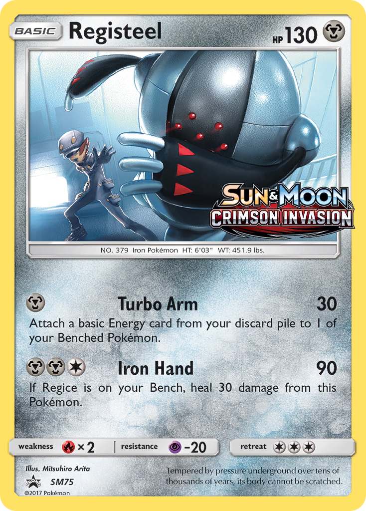 Registeel (SM75) [Sun & Moon: Black Star Promos] | Odin's Place