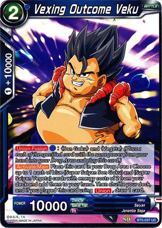 Vexing Outcome Veku (BT5-037) [Miraculous Revival] | Odin's Place