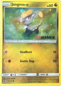 Jangmo-o (75/111) (Cosmos Holo) (EB Games Promo) [Sun & Moon: Crimson Invasion] | Odin's Place