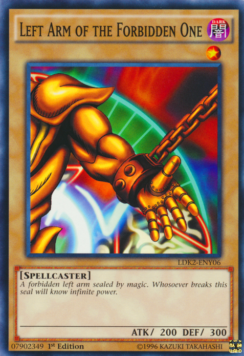 Left Arm of the Forbidden One [LDK2-ENY06] Common | Odin's Place