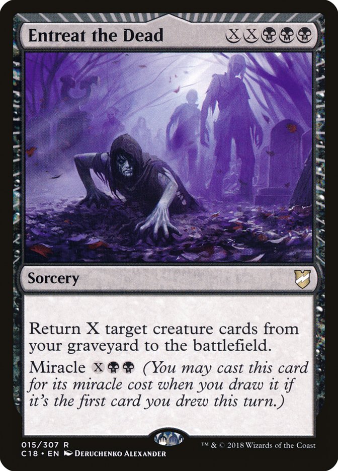 Entreat the Dead (15) [Commander 2018] | Odin's Place