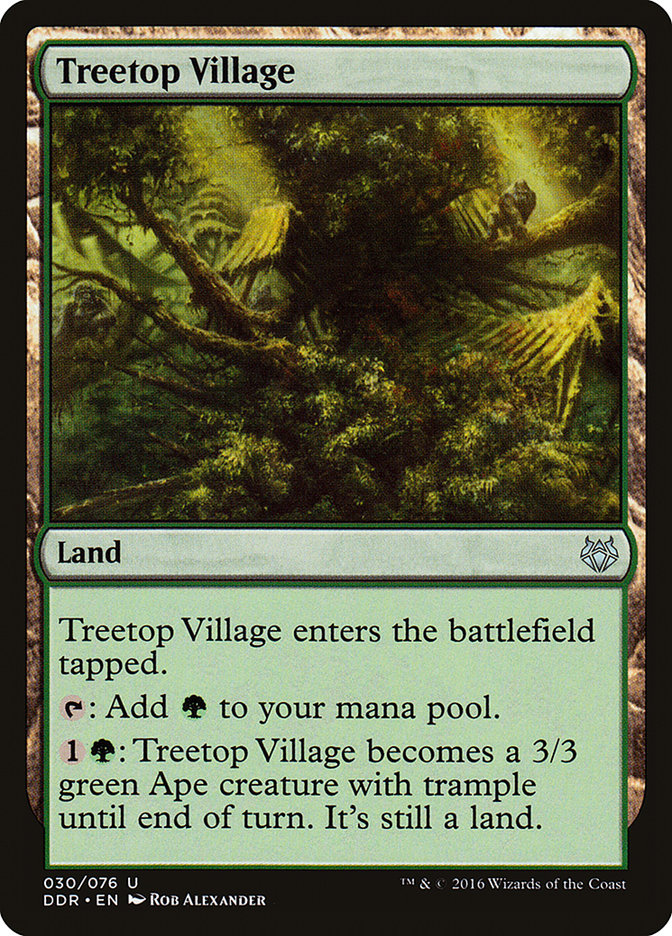 Treetop Village (30) [Duel Decks: Nissa vs. Ob Nixilis] | Odin's Place