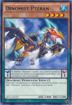 Dinomist Pteran [MP16-EN195] Rare | Odin's Place