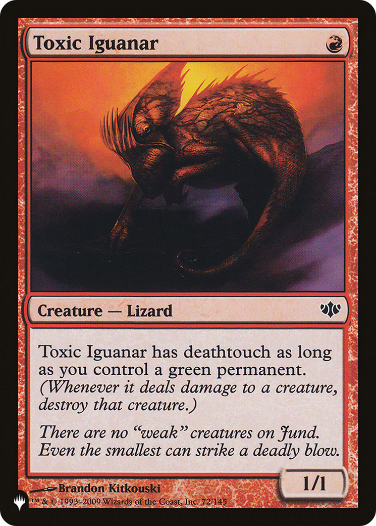 Toxic Iguanar [The List] | Odin's Place