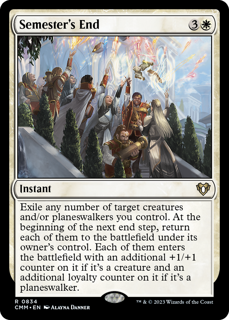 Semester's End [Commander Masters] | Odin's Place