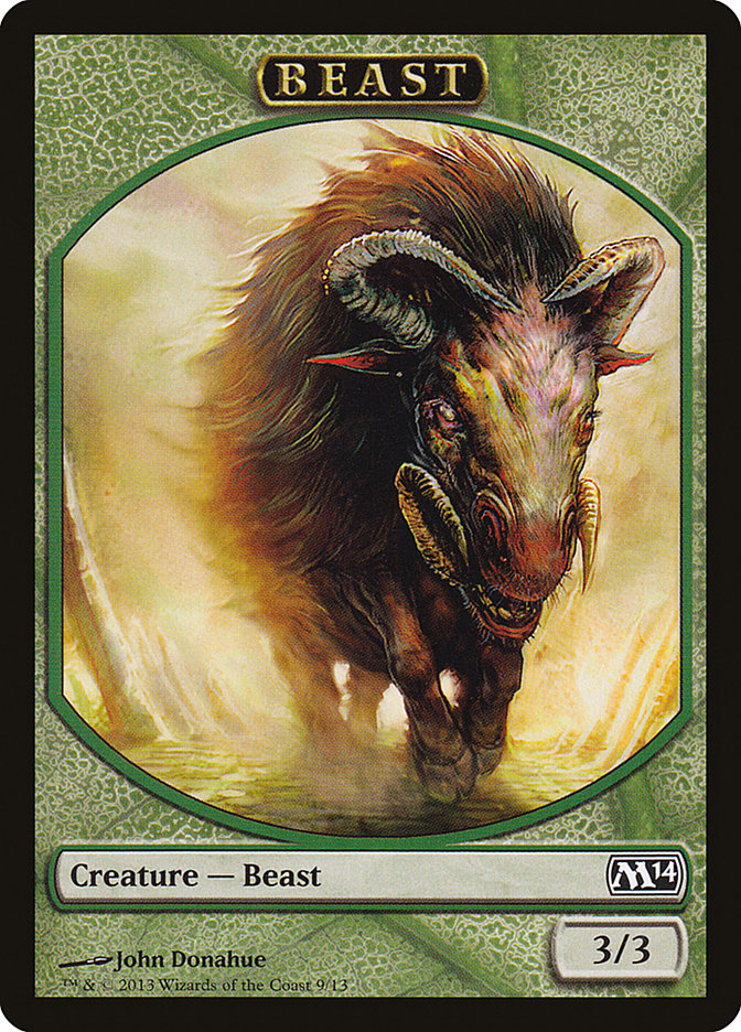 Beast Token (9) [Magic 2014 Tokens] | Odin's Place