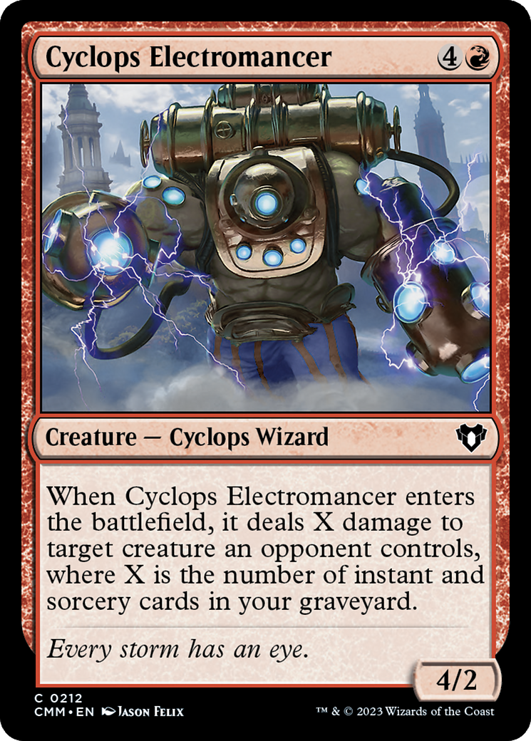 Cyclops Electromancer [Commander Masters] | Odin's Place