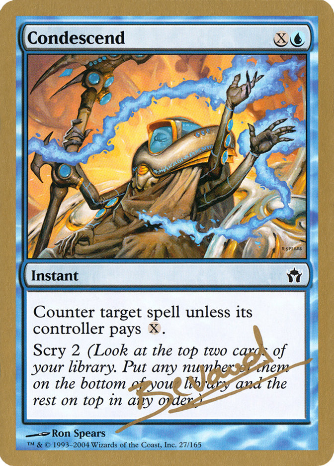 Condescend (Manuel Bevand) [World Championship Decks 2004] | Odin's Place