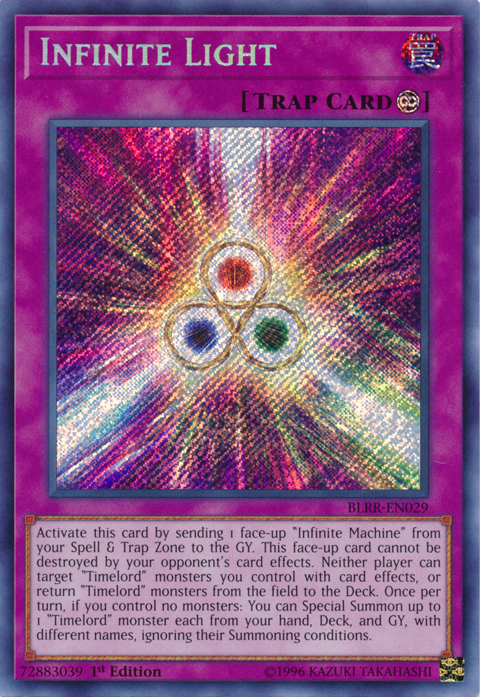 Infinite Light [BLRR-EN029] Secret Rare | Odin's Place