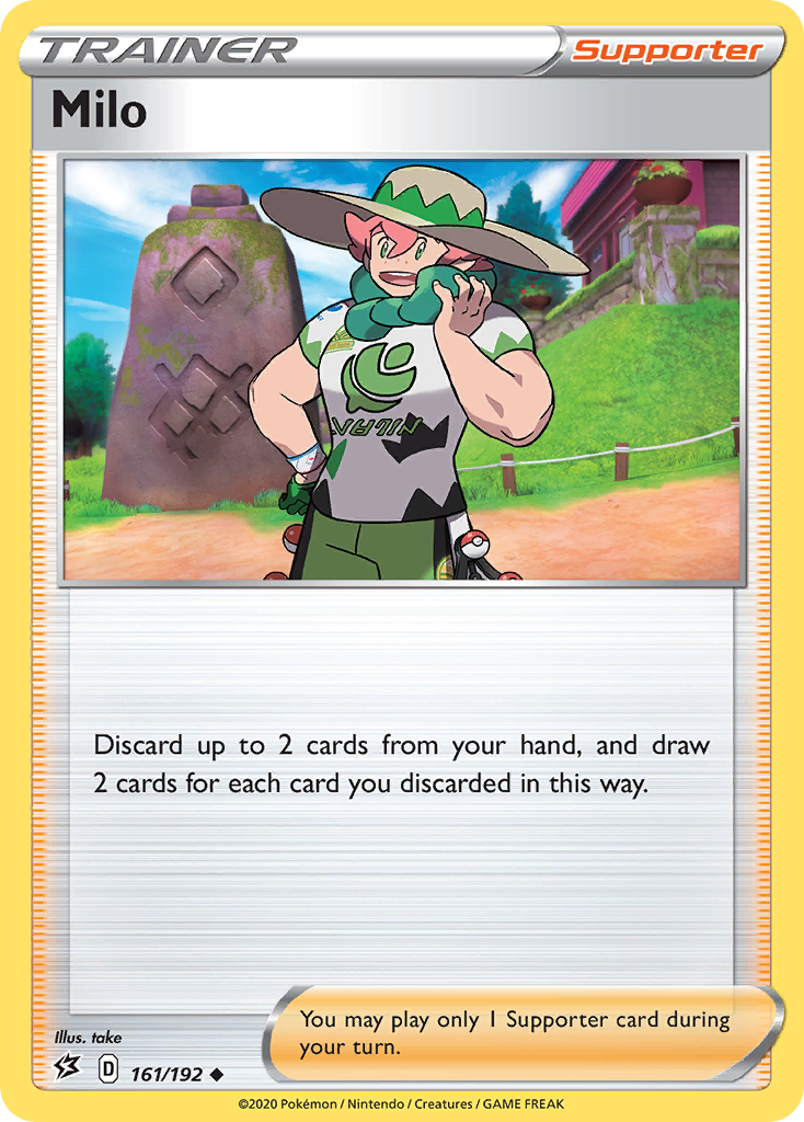 Milo (161/192) [Sword & Shield: Rebel Clash] | Odin's Place