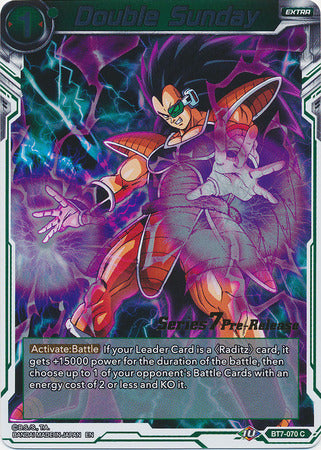 Double Sunday (BT7-070_PR) [Assault of the Saiyans Prerelease Promos] | Odin's Place