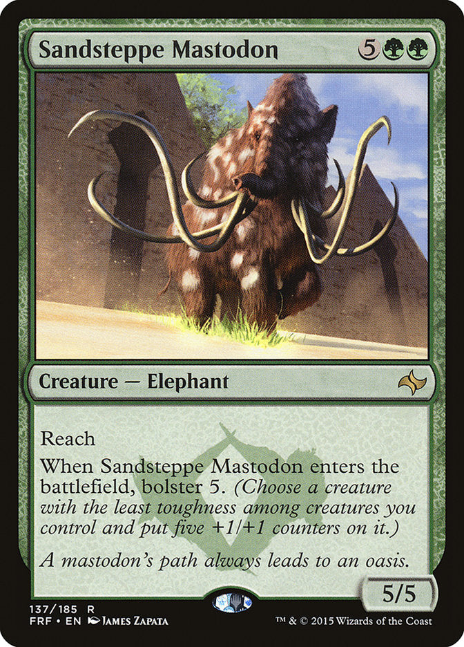 Sandsteppe Mastodon (137) [Fate Reforged] | Odin's Place