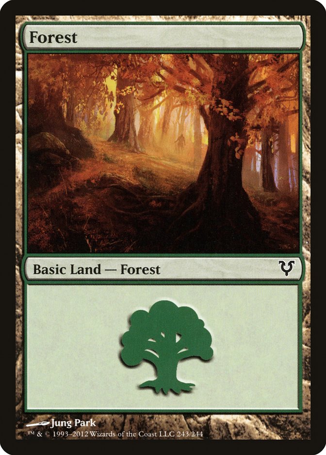 Forest (243) [Avacyn Restored] | Odin's Place