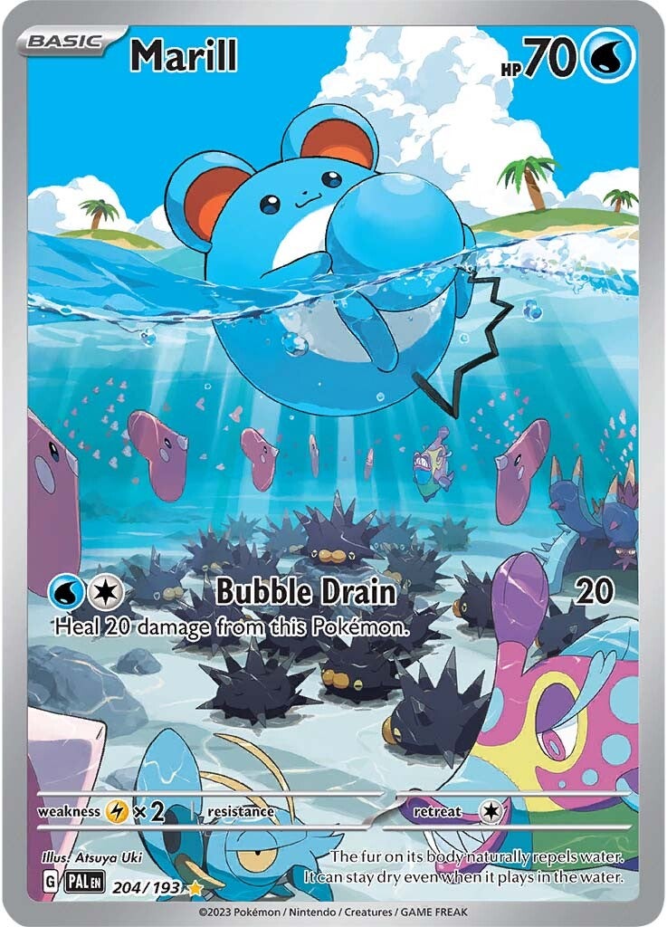 Marill (204/193) [Scarlet & Violet: Paldea Evolved] | Odin's Place