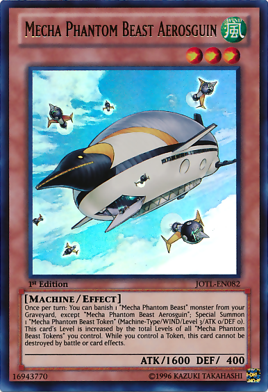 Mecha Phantom Beast Aerosguin [JOTL-EN082] Ultra Rare | Odin's Place
