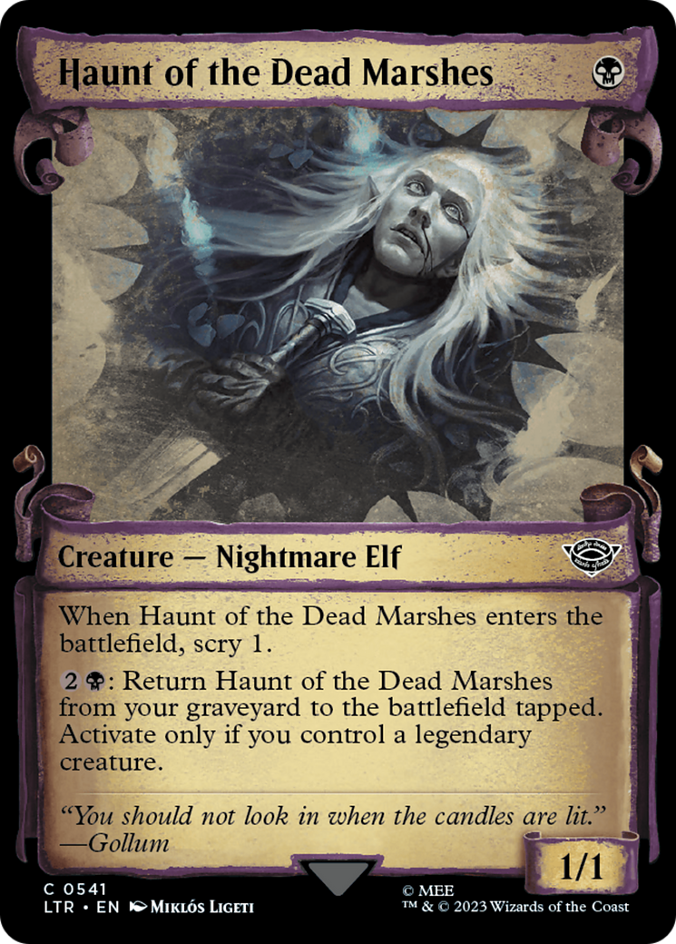 Haunt of the Dead Marshes [The Lord of the Rings: Tales of Middle-Earth Showcase Scrolls] | Odin's Place