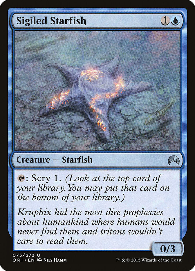 Sigiled Starfish (73) [Magic Origins] | Odin's Place