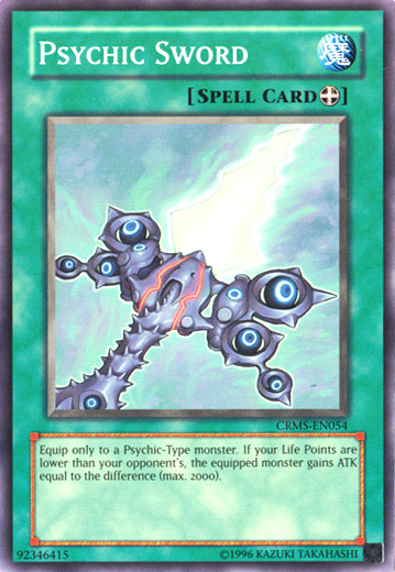 Psychic Sword [CRMS-EN054] Common | Odin's Place
