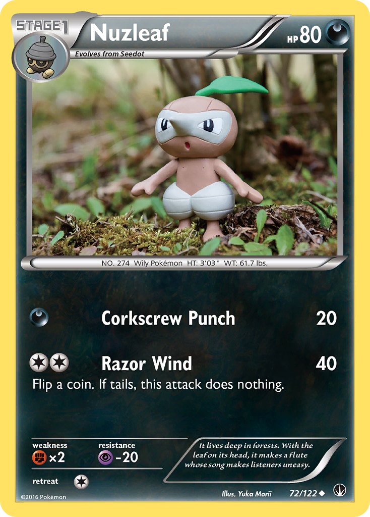 Nuzleaf (72/122) [XY: BREAKpoint] | Odin's Place