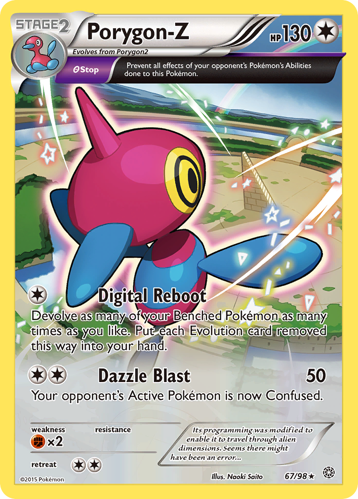 Porygon-Z (67/98) [XY: Ancient Origins] | Odin's Place