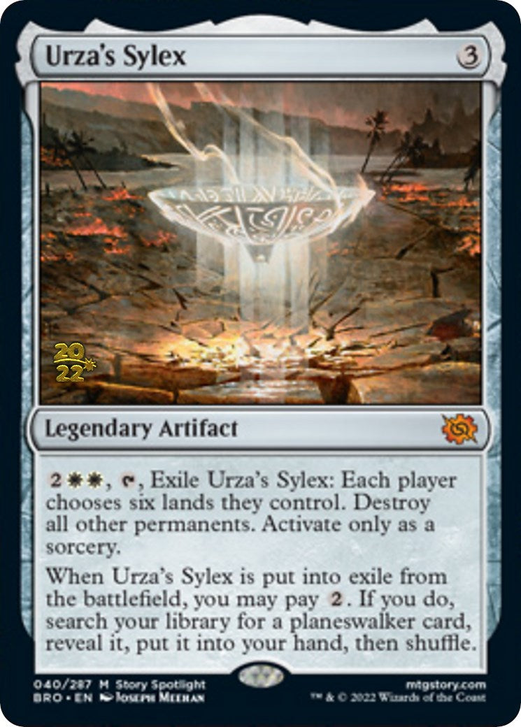 Urza's Sylex [The Brothers' War Prerelease Promos] | Odin's Place