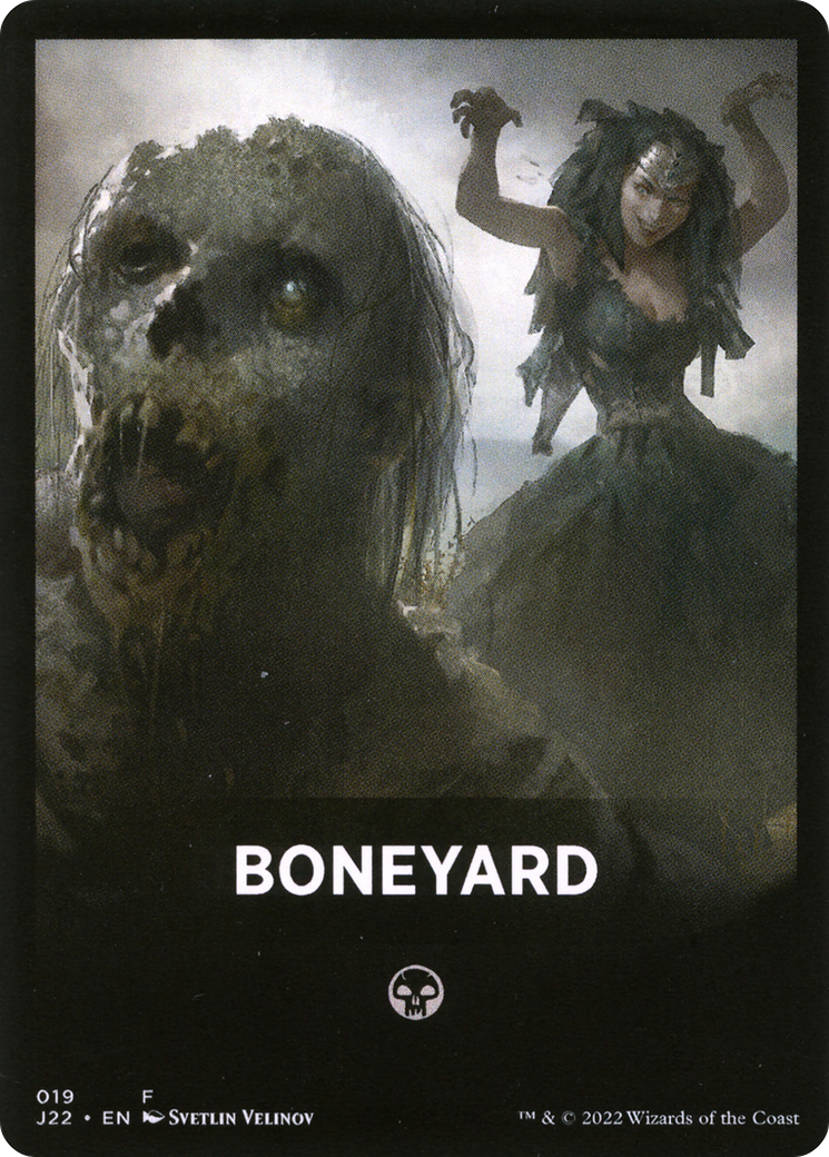 Boneyard Theme Card [Jumpstart 2022 Front Cards] | Odin's Place