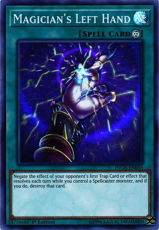Magician's Left Hand [INCH-EN058] Super Rare | Odin's Place