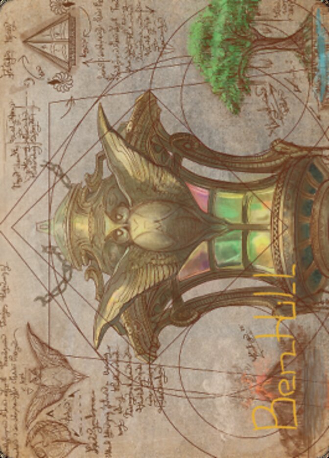 Chromatic Lantern Art Card (Gold-Stamped Signature) [The Brothers' War Art Series] | Odin's Place