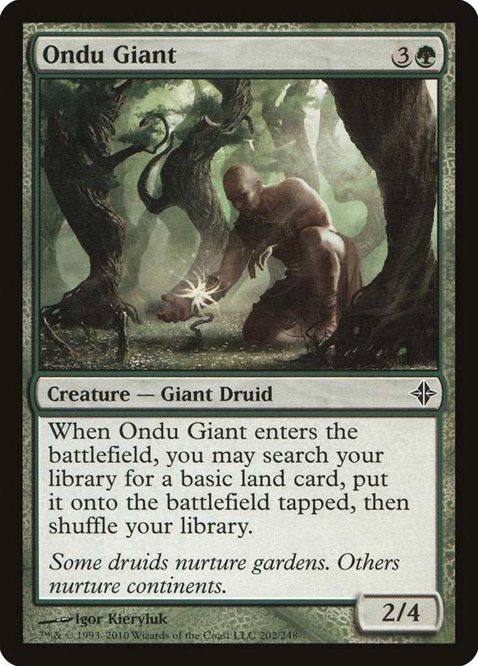 Ondu Giant (202) [Rise of the Eldrazi] | Odin's Place