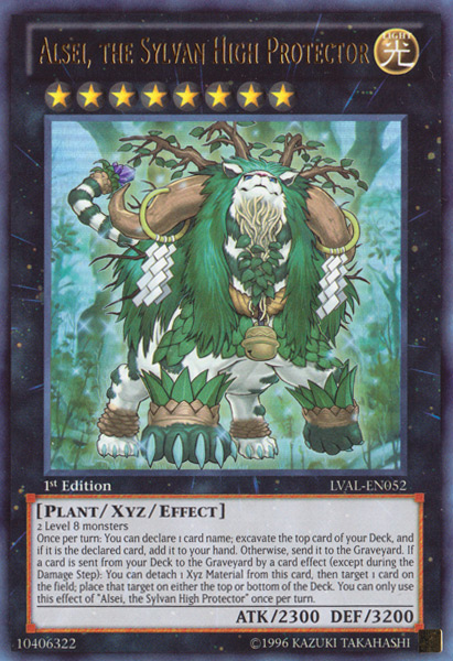 Alsei, the Sylvan High Protector [LVAL-EN052] Ultra Rare | Odin's Place