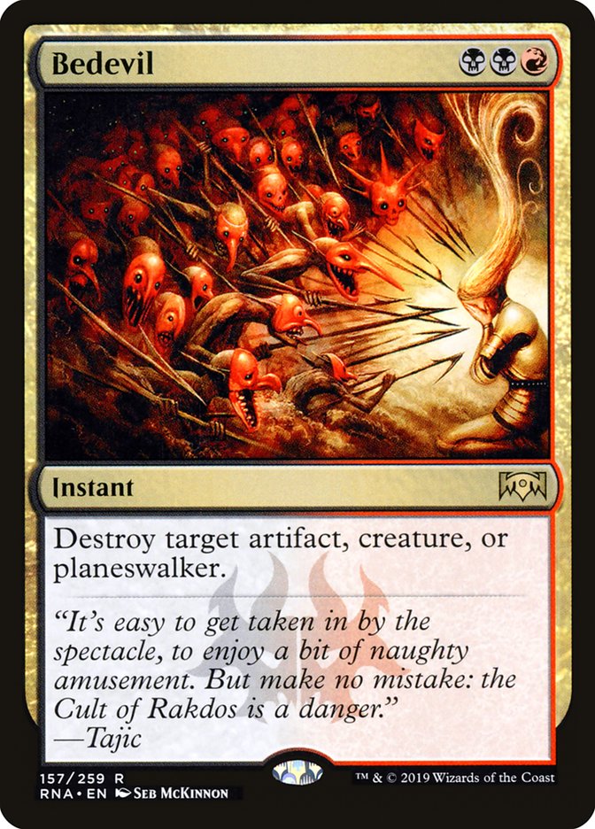 Bedevil (157) [Ravnica Allegiance] | Odin's Place