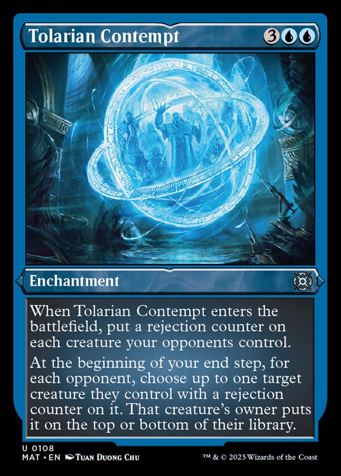 Tolarian Contempt (Foil Etched) [March of the Machine: The Aftermath] | Odin's Place