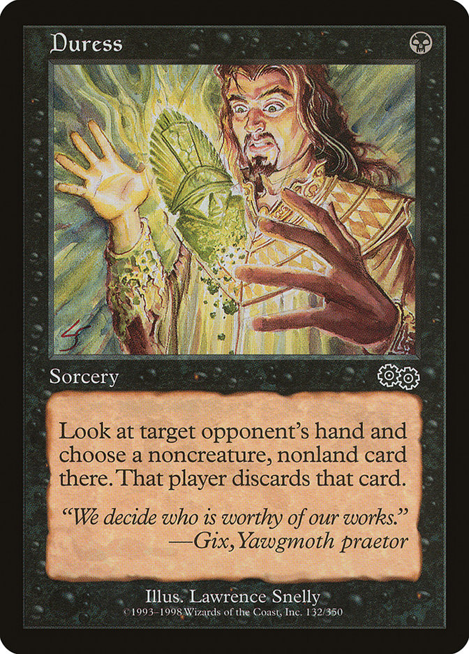 Duress (132) [Urza's Saga] | Odin's Place