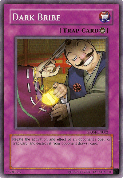 Dark Bribe (GX Tag Force 2) [GX04-EN002] Super Rare | Odin's Place