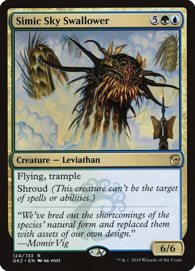 Simic Sky Swallower (124) [Ravnica Allegiance Guild Kit] | Odin's Place