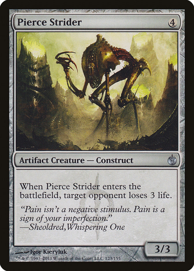 Pierce Strider (123) [Mirrodin Besieged] | Odin's Place
