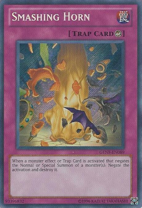 Smashing Horn [GENF-EN089] Secret Rare | Odin's Place