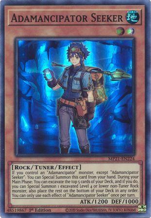 Adamancipator Seeker [MP21-EN224] Super Rare | Odin's Place