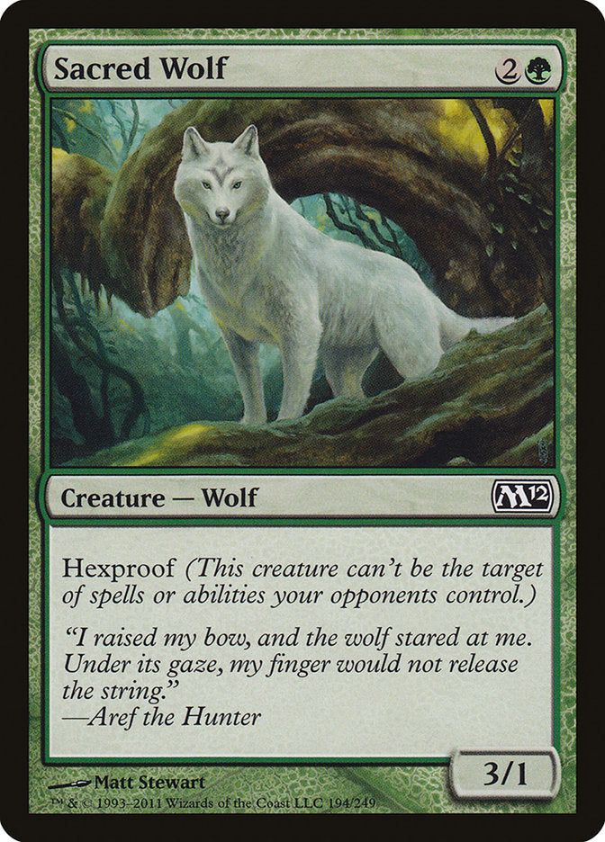 Sacred Wolf (194) [Magic 2012] | Odin's Place