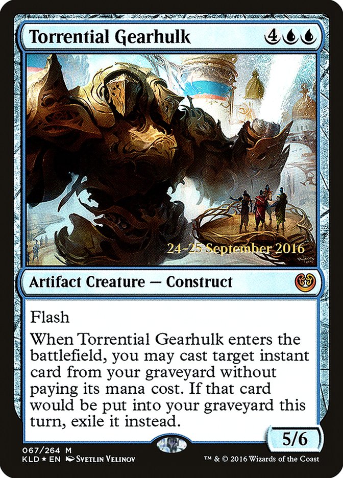 Torrential Gearhulk (67) [Kaladesh Prerelease Promos] | Odin's Place